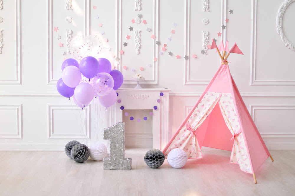Macaron Pastel Purple Balloons - 12 Inch Latex Balloons