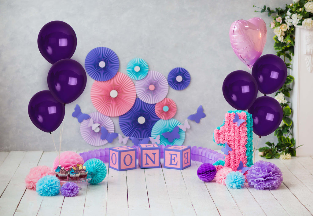 Dark Purple Balloons - 12 Inch Latex Balloons