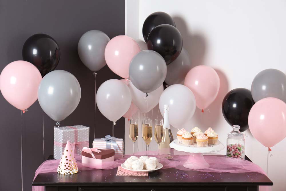Macaron Baby Pink Balloons - 12 Inch Latex Balloons