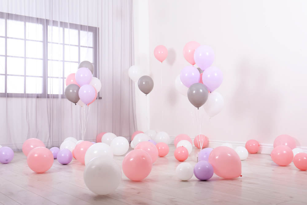 Macaron Pastel Purple Balloons - 12 Inch Latex Balloons