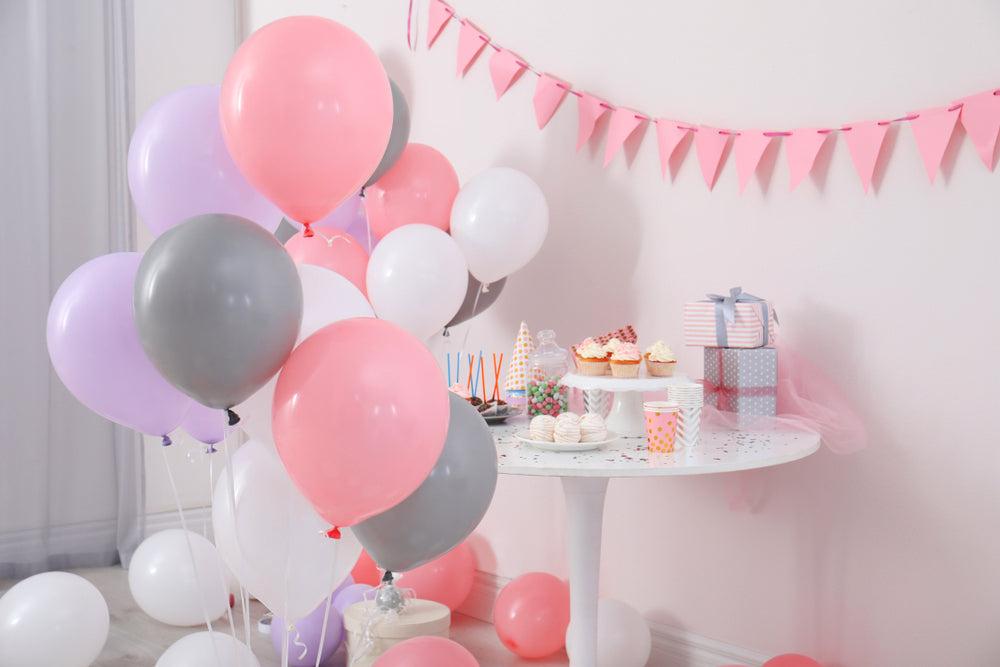 Grey Balloons - 10 Inch Latex Balloons