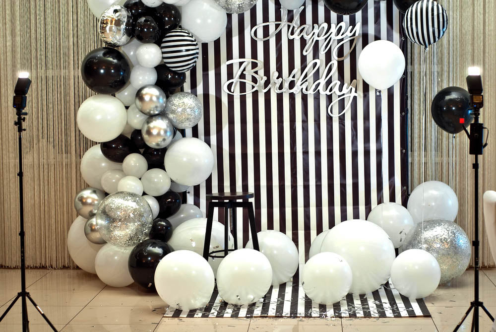 Silver Chrome Balloons - 12 Inch Latex Balloons