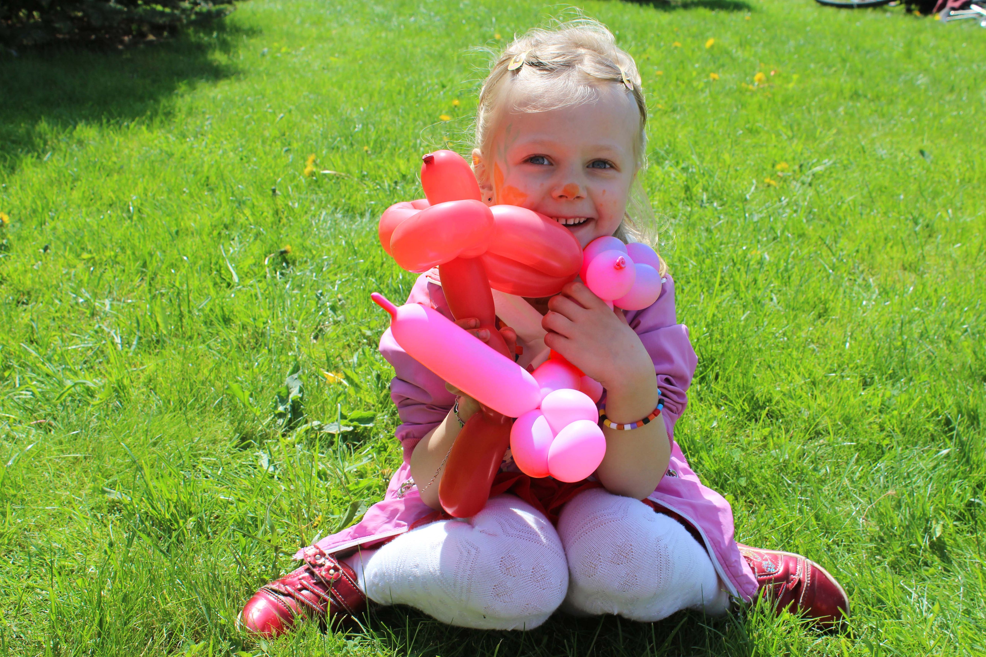Pink Twisting Balloons - Long Balloons
