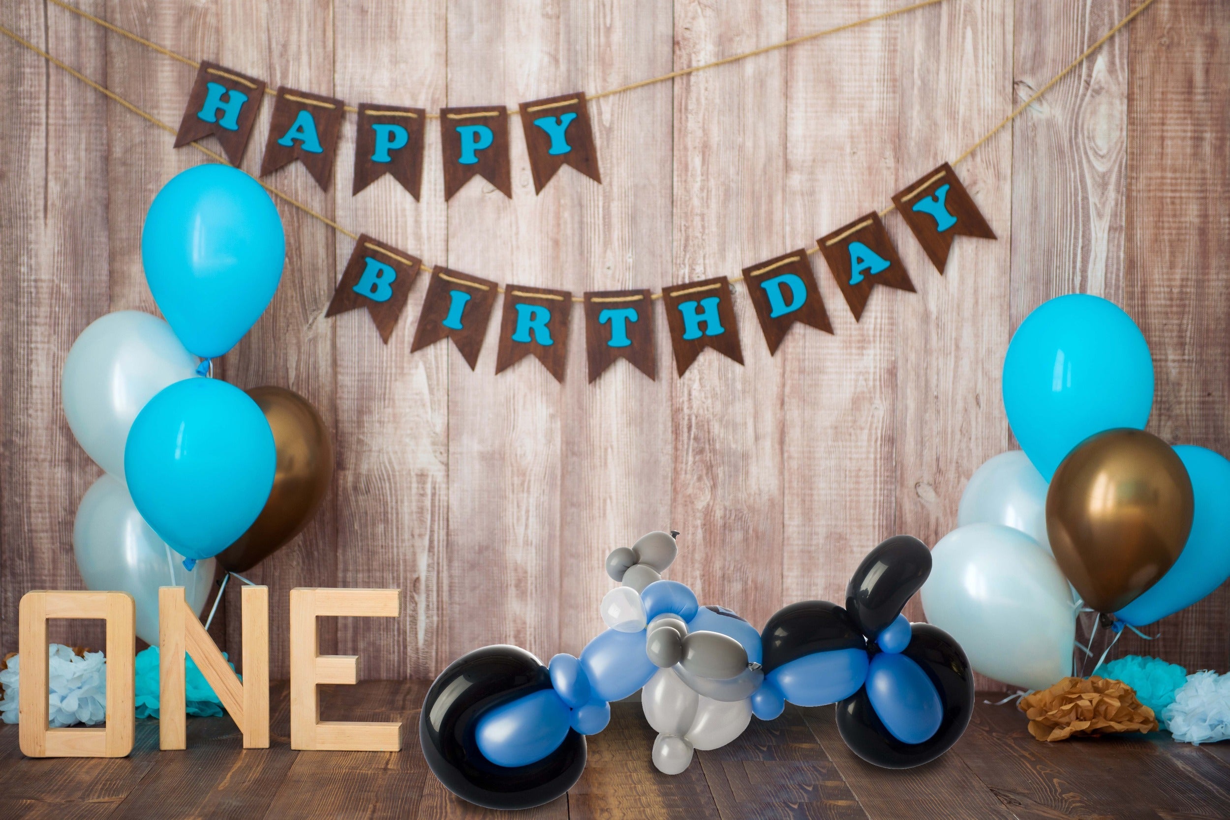 Gray Twisting Balloons - Long Balloons