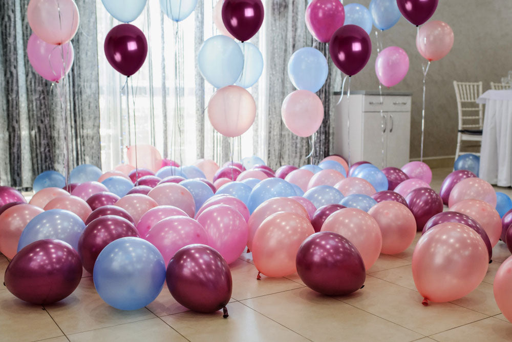 Pearlescent Plum Purple Balloons - 12 Inch Latex Balloons