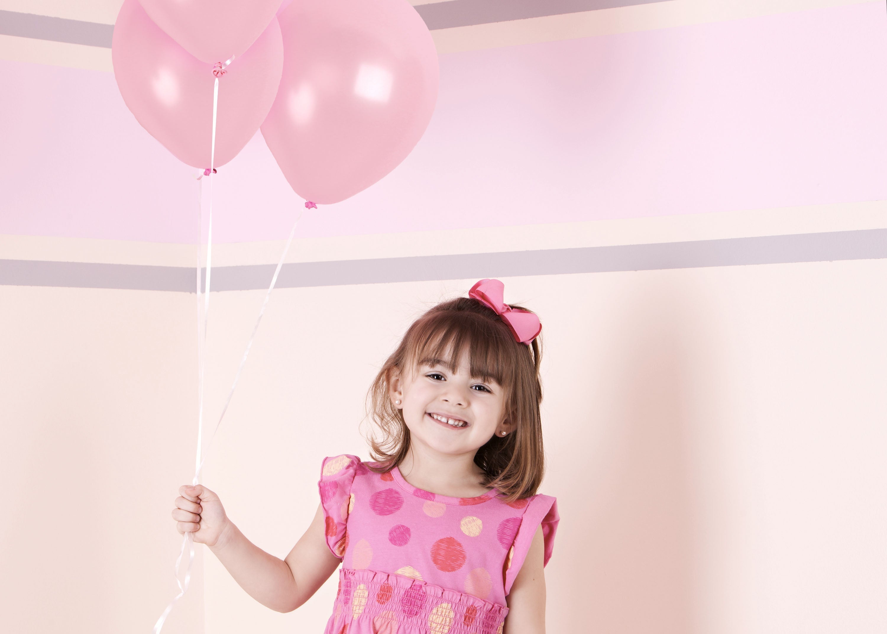 Pearlescent Light Pink Balloons - 12 Inch Latex Balloons