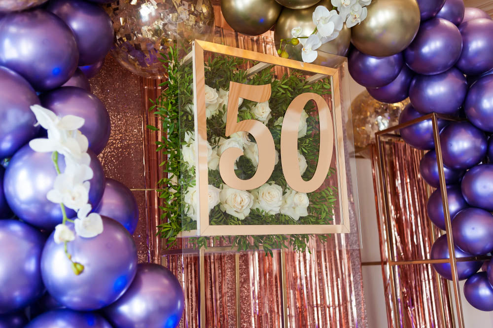 Purple Chrome Balloons - 12 Inch Latex Balloons