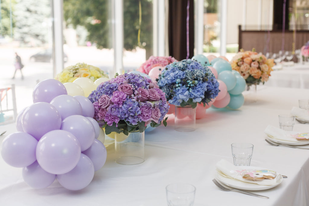 Macaron Assorted Pastel Balloons - 12 Inch Latex Balloons