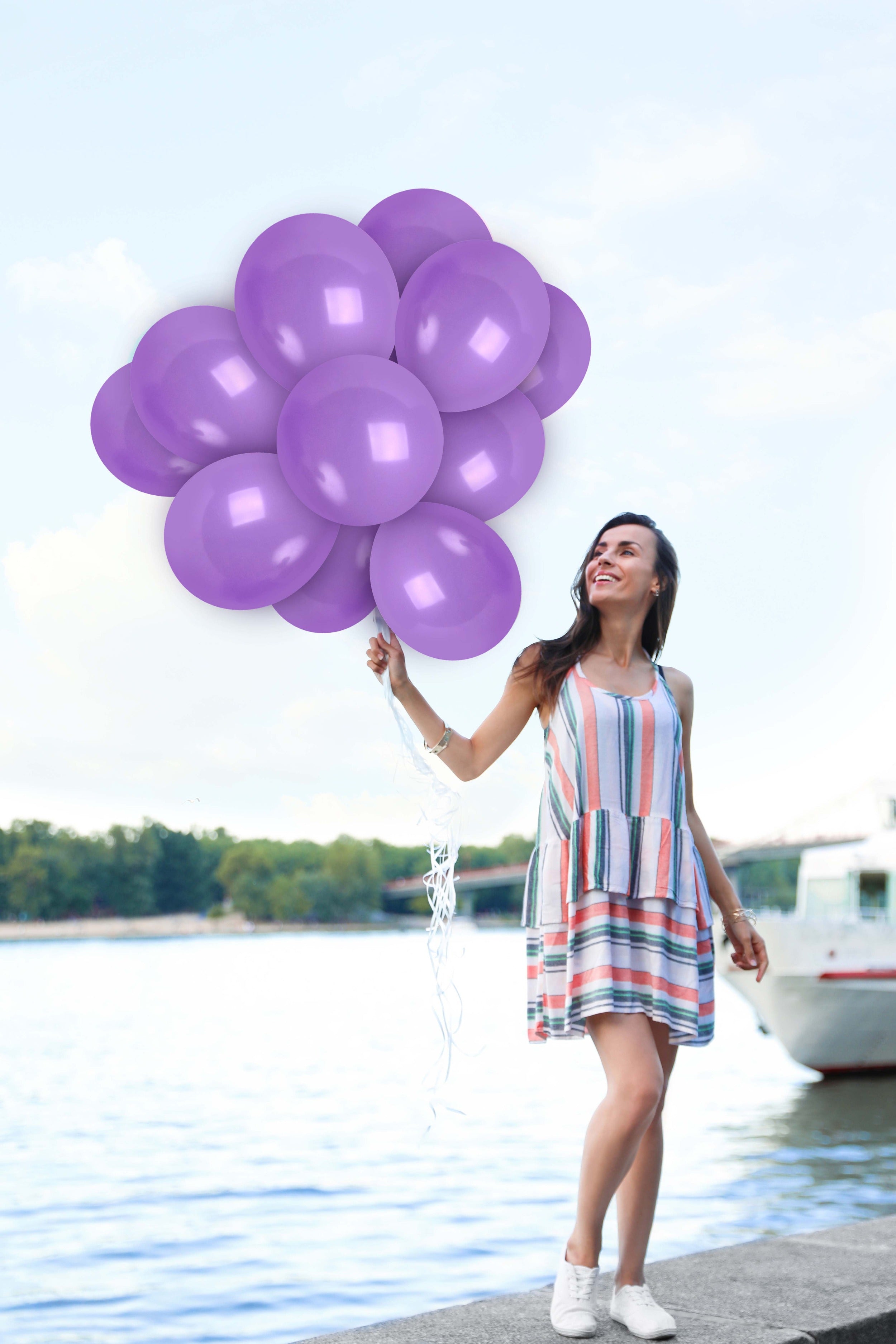 Lavender Balloons - 12 Inch Latex Balloons