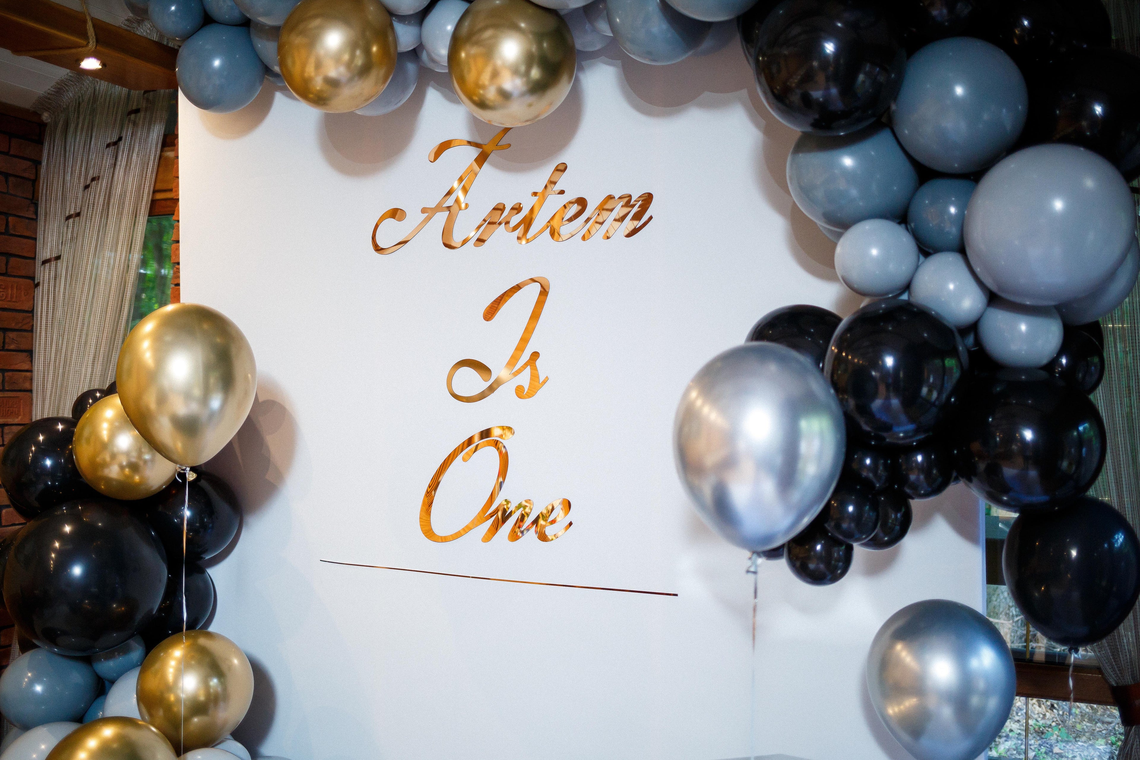 Gold Chrome Balloons - 12 Inch Latex Balloons