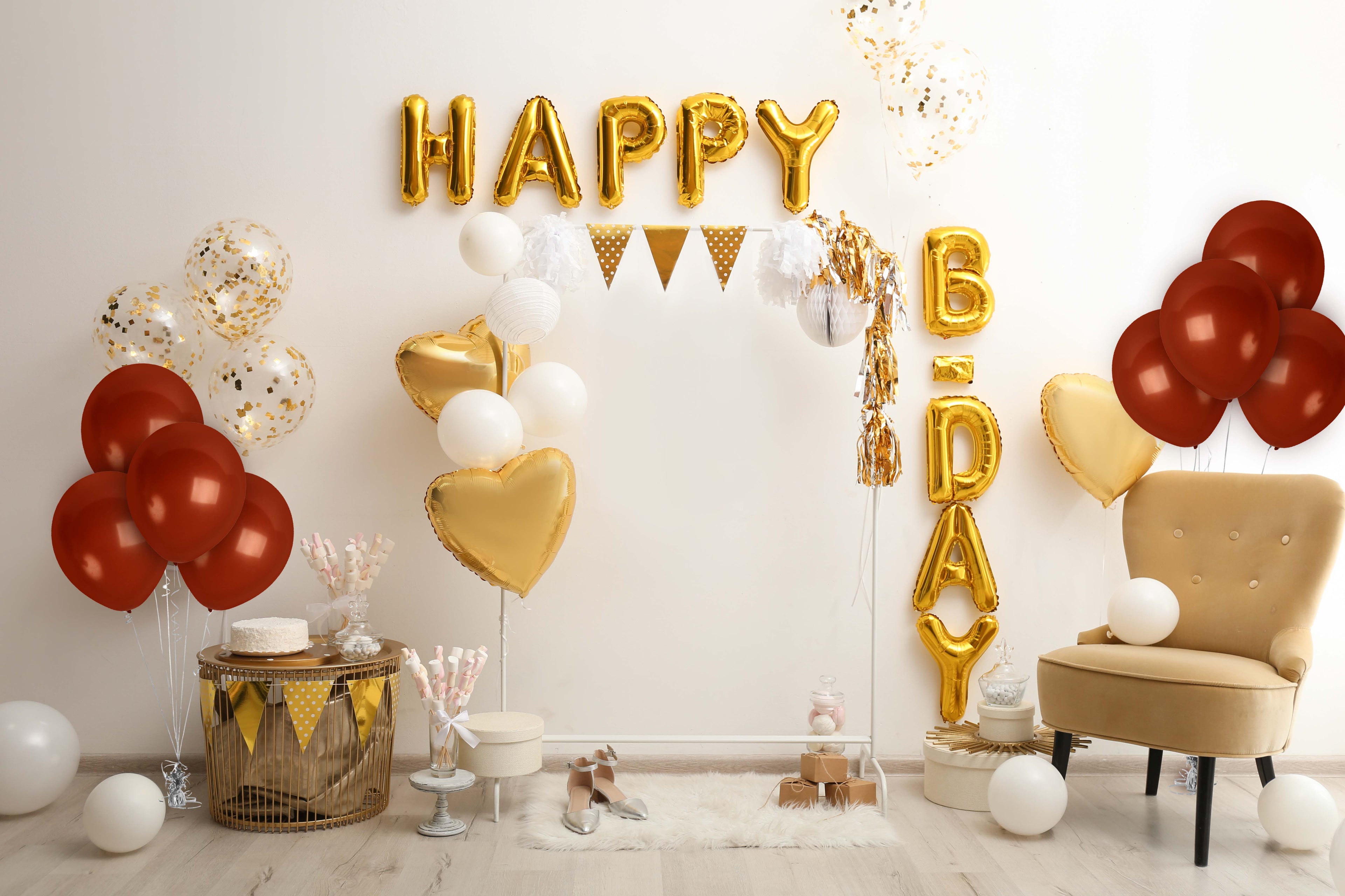 Brown Balloons - 12 Inch Latex Balloons