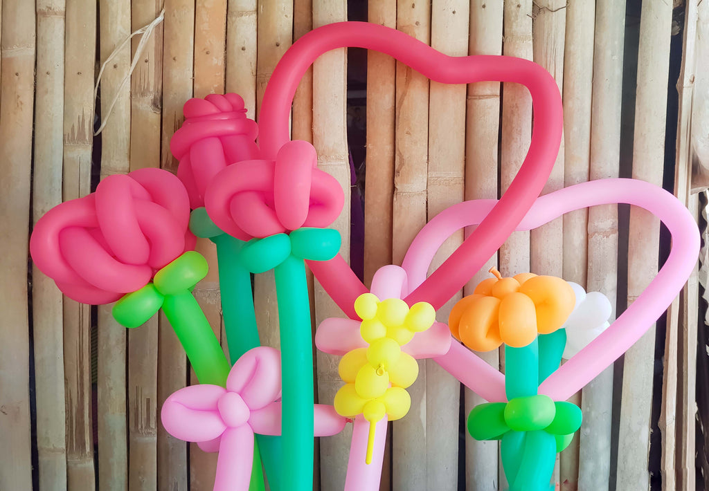 Magenta Twisting Balloons - Long Balloons