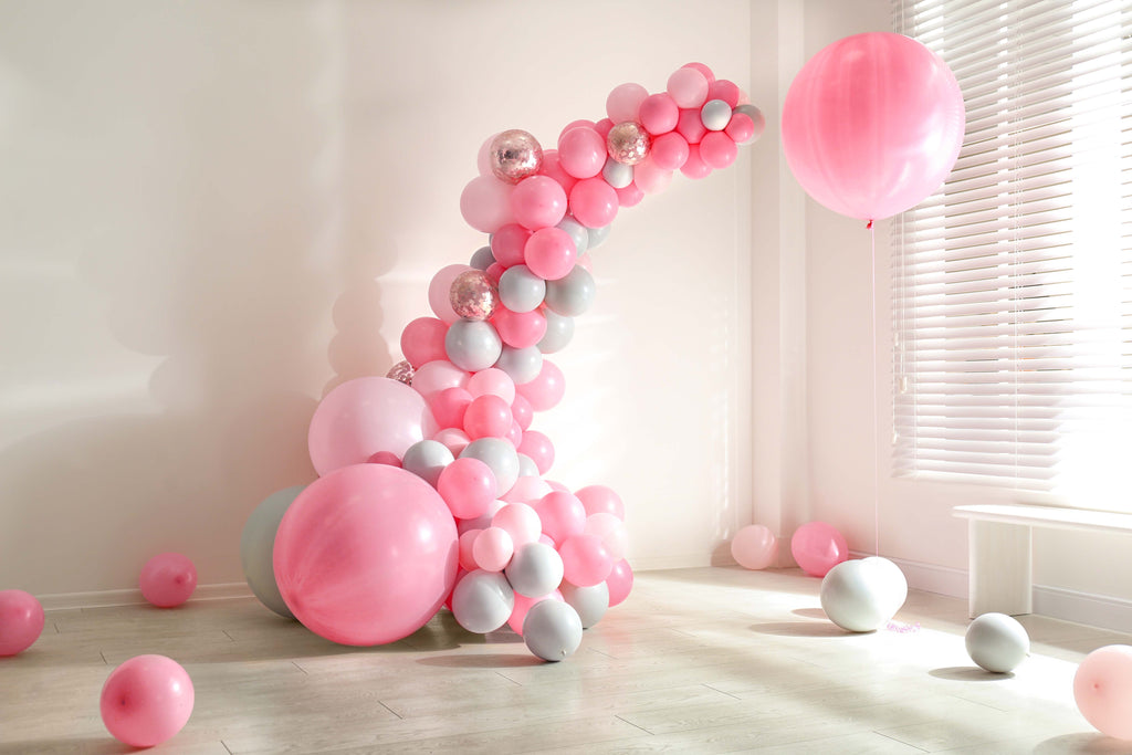 Macaron Red Balloons - 12 Inch Latex Balloons