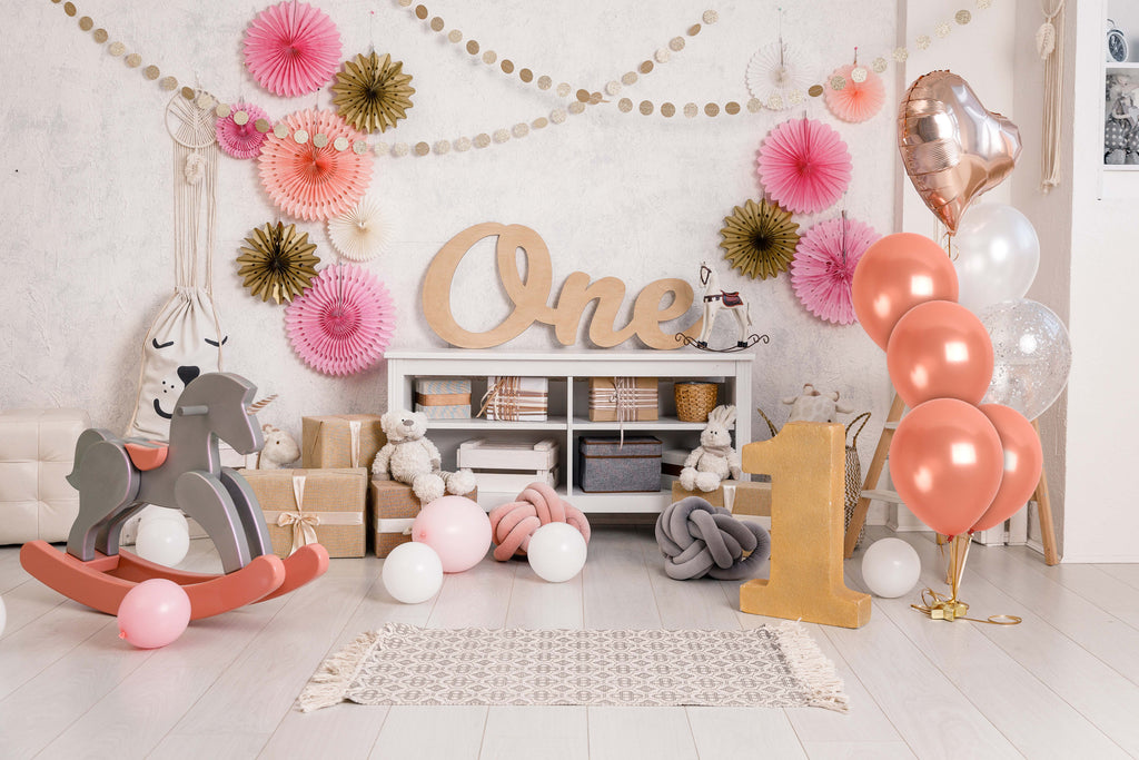 Pearlescent Rose Gold Balloons - 12 Inch Latex Balloons