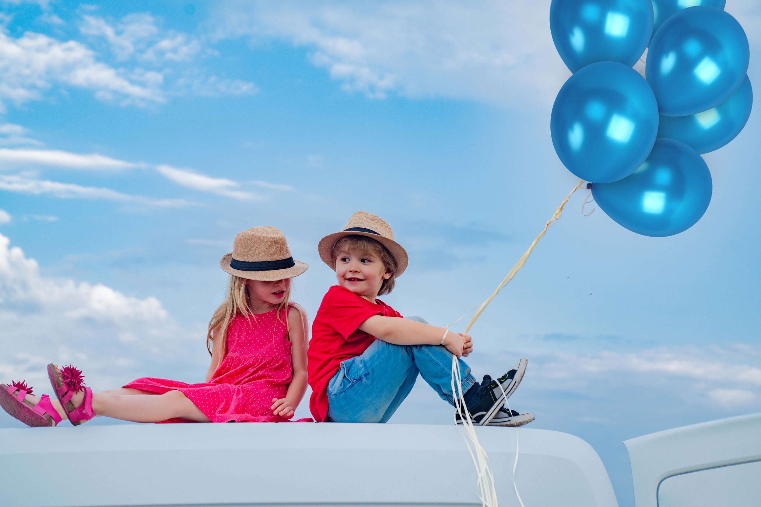 Pearlescent Royal Blue Balloons - 12 Inch Latex Balloons