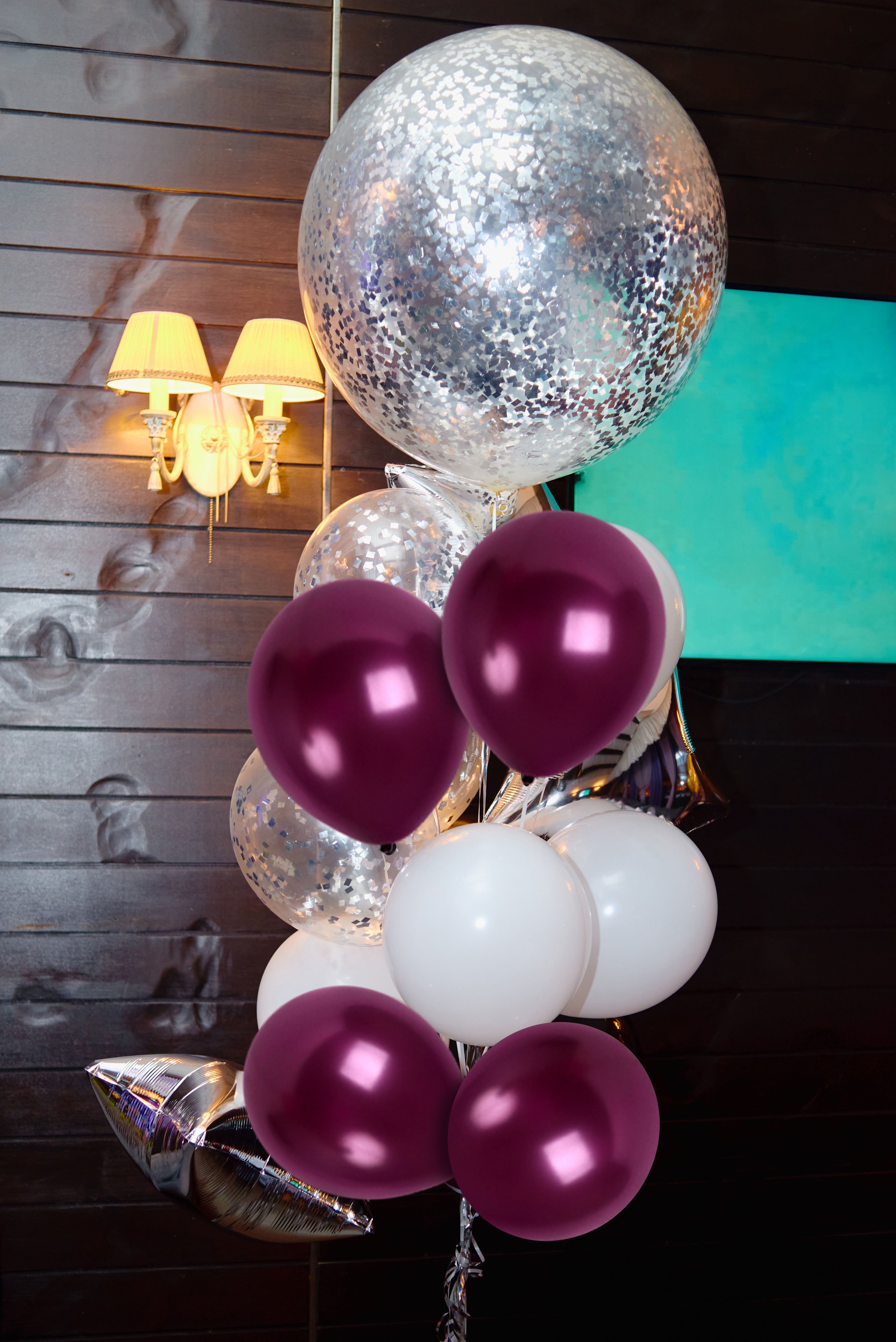 Pearlescent Plum Purple Balloons - 12 Inch Latex Balloons