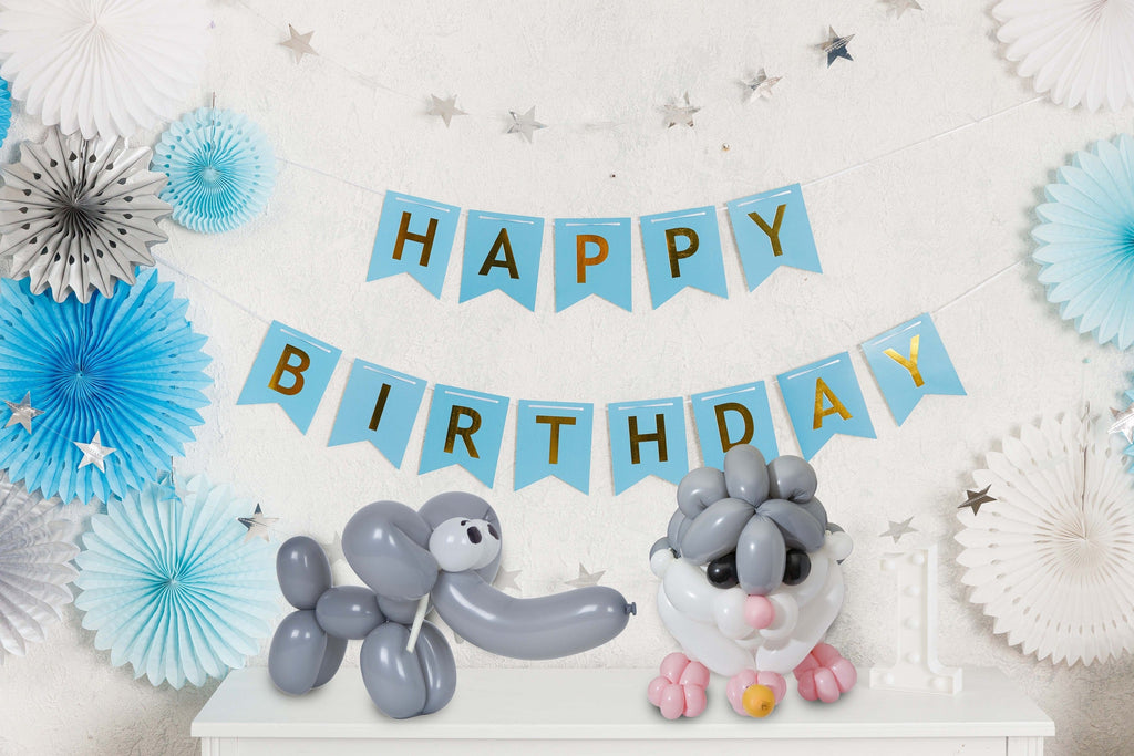 Gray Twisting Balloons - Long Balloons