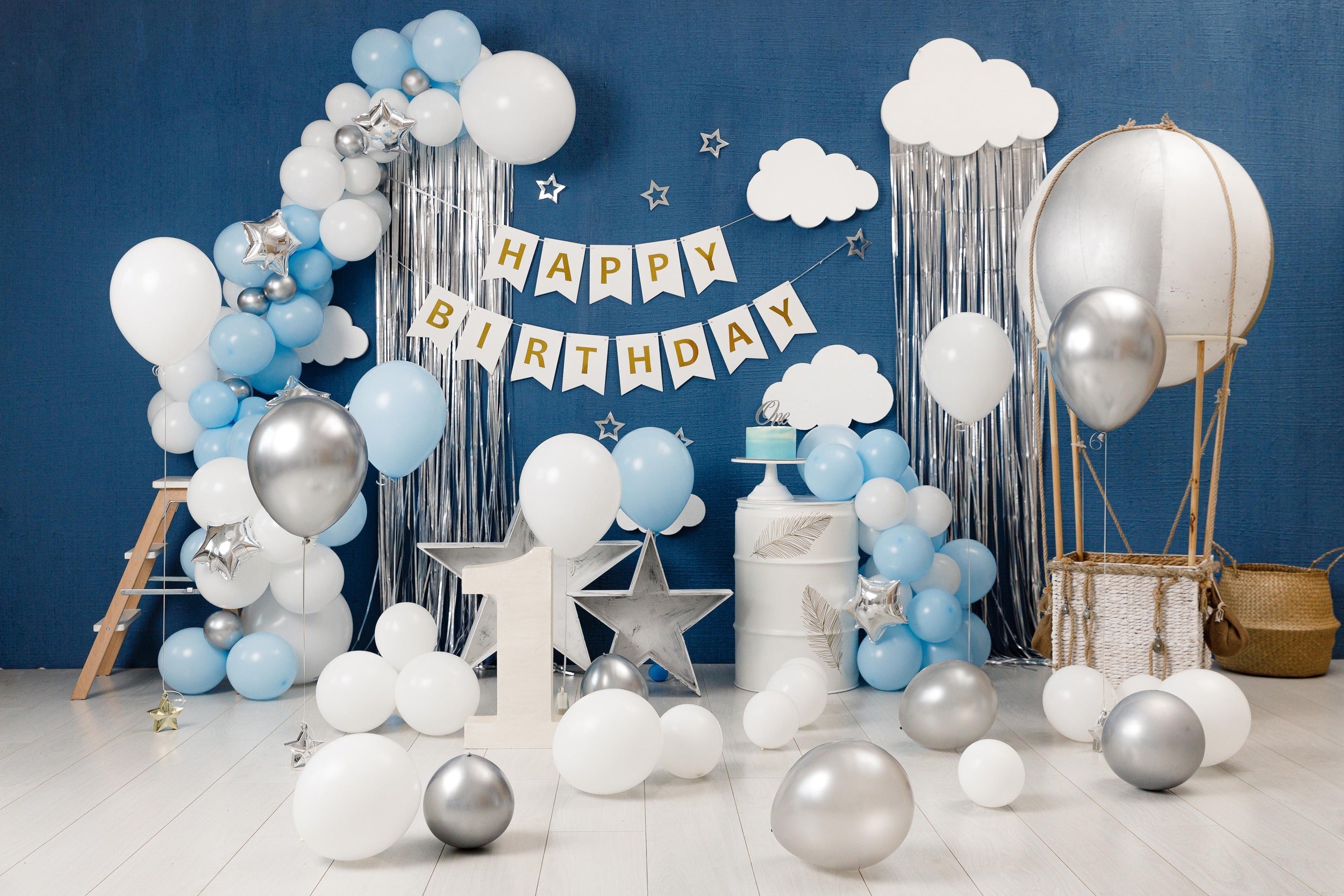 Silver Chrome Balloons - 12 Inch Latex Balloons