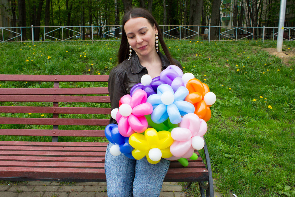 Light Pink Twisting Balloons - Long Balloons