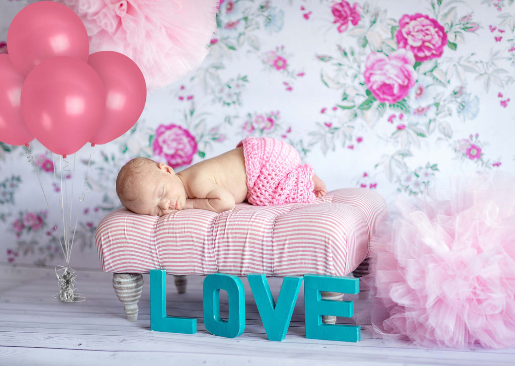 Rose Pink Balloons - 12 Inch Latex Balloons