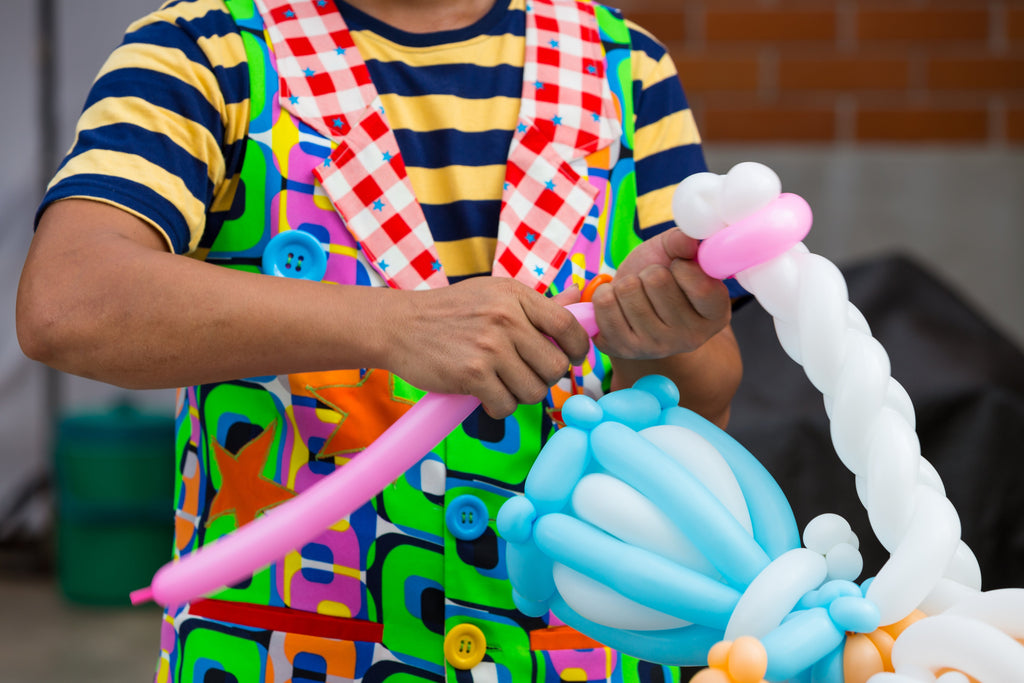 Light Blue Twisting Balloons - Long Balloons