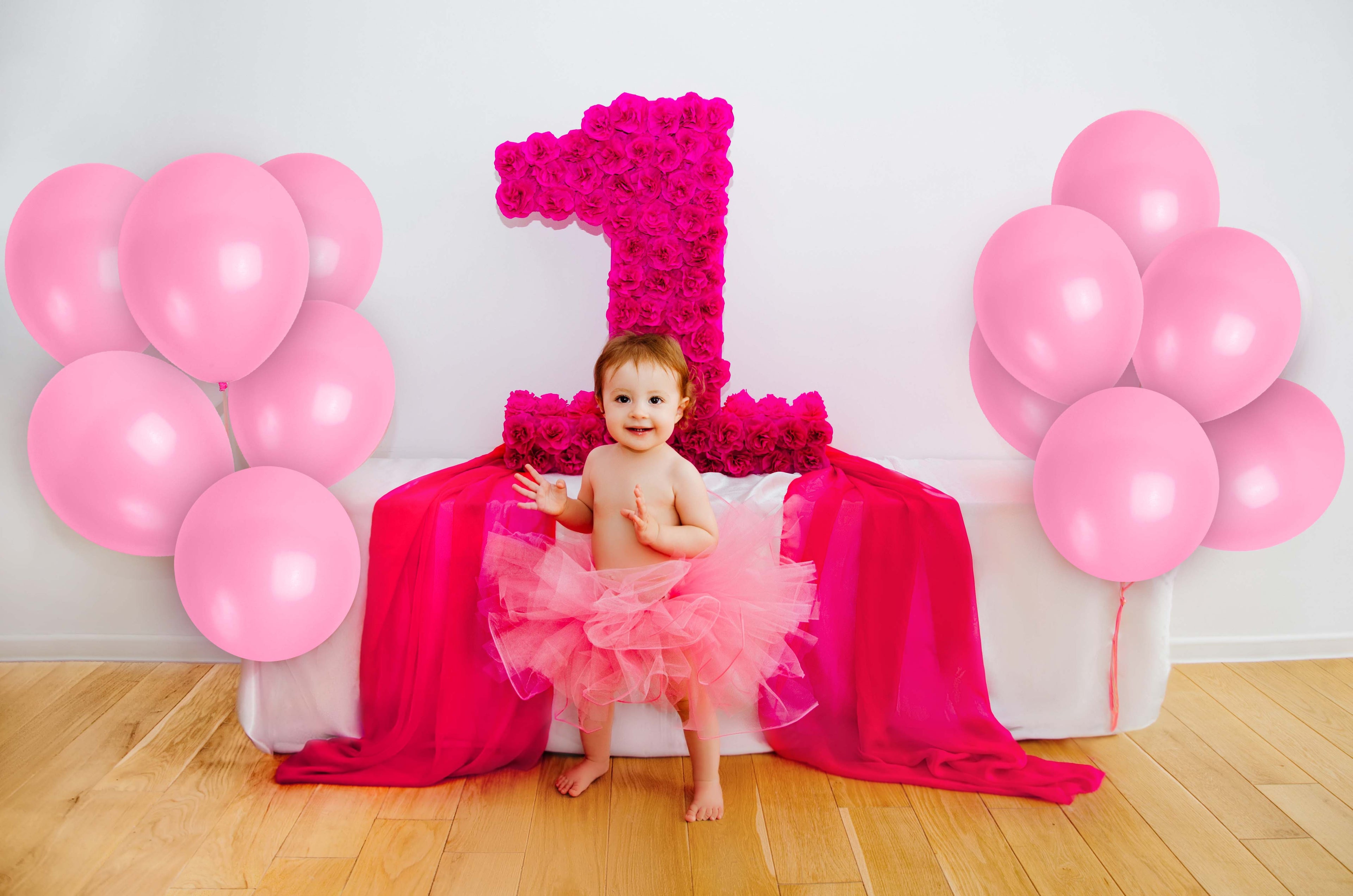 Pink Balloons - 12 Inch Latex Balloons