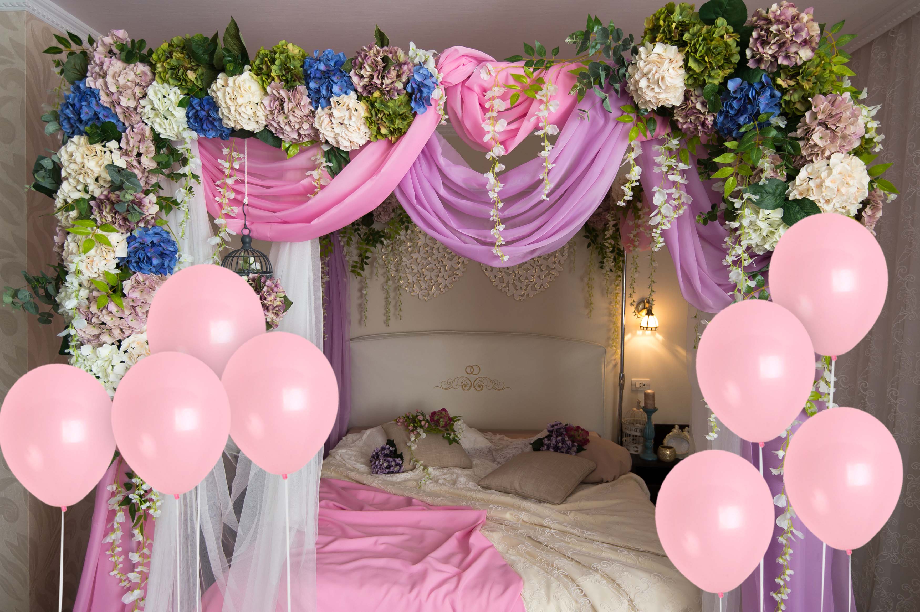 Light Pink Balloons - 12 Inch Latex Balloons