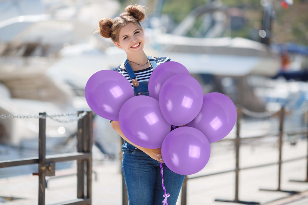 Lavender Balloons - 12 Inch Latex Balloons