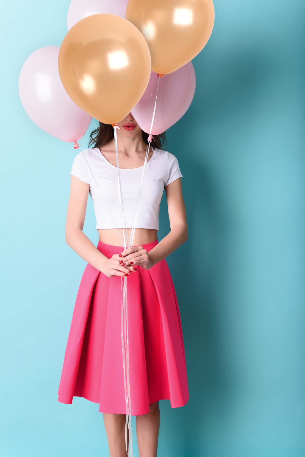 Pearlescent Champagne Balloons - 12 Inch Latex Balloons