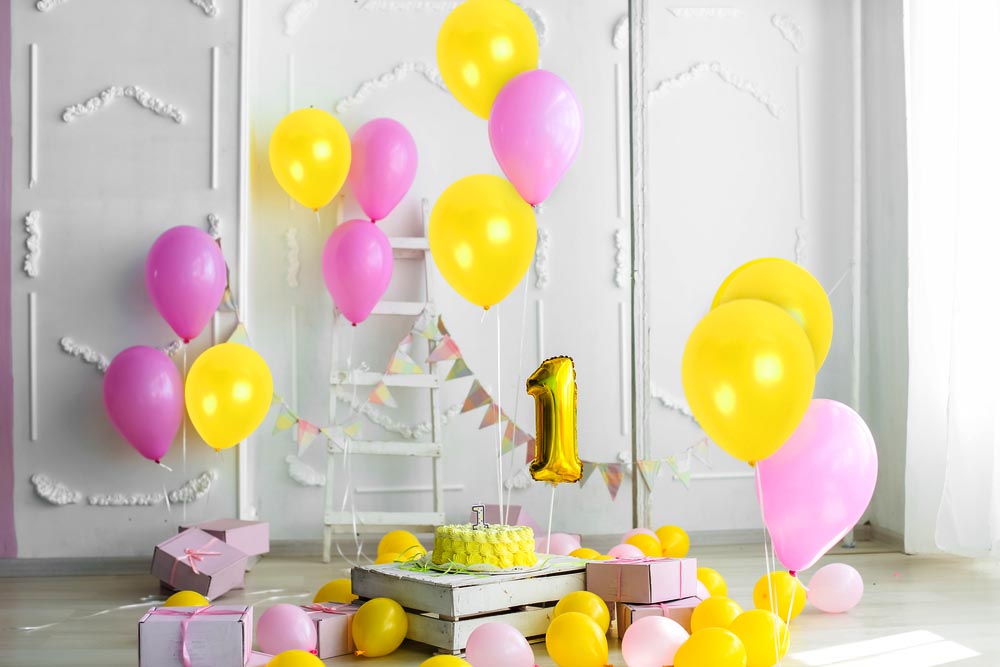 Pearlescent Yellow Balloons - 12 Inch Latex Balloons