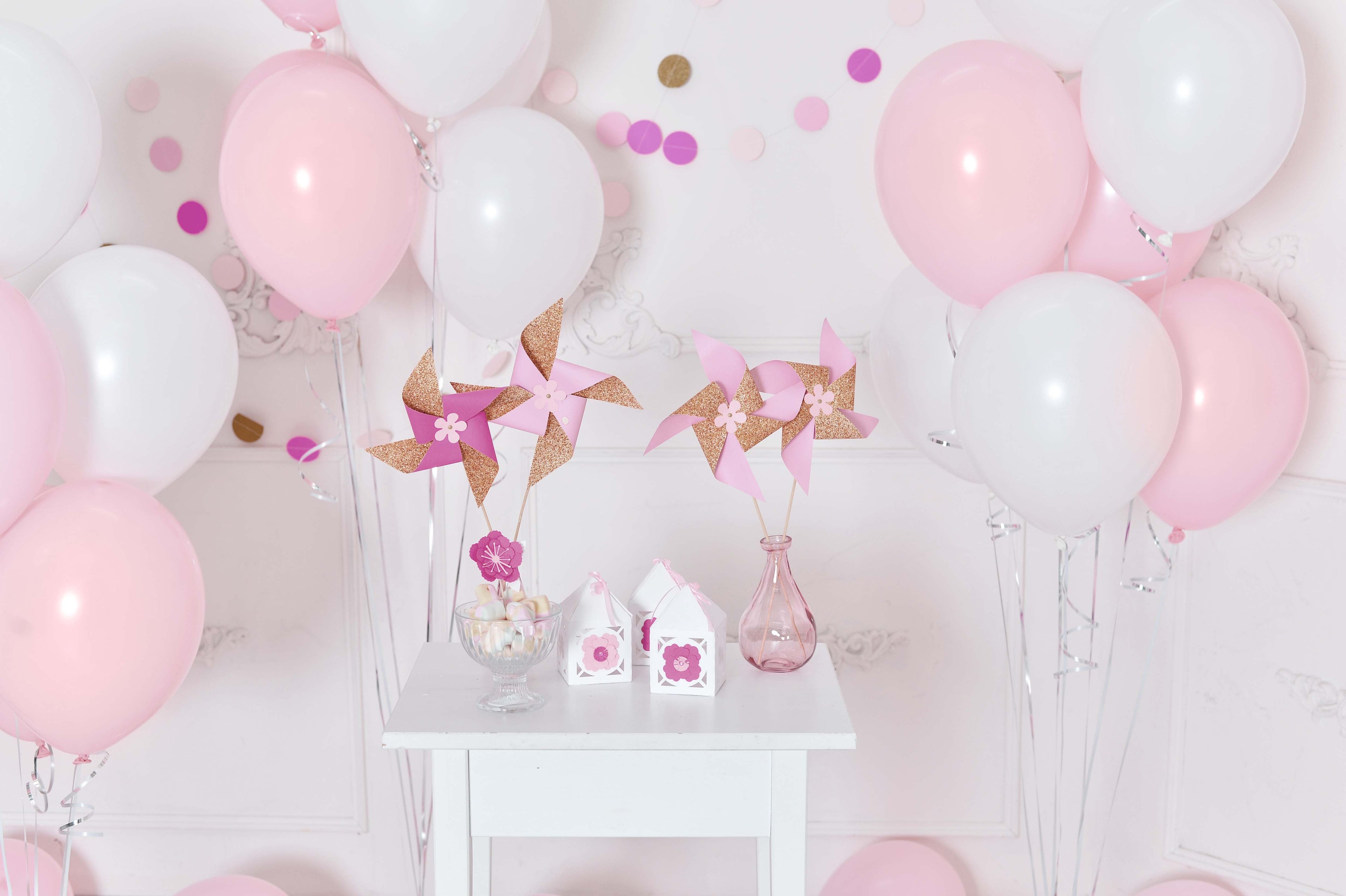 Macaron Pastel Pink Balloons - 12 Inch Latex Balloons