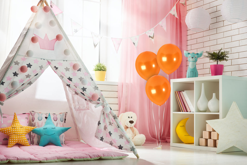 Pearlescent Orange Balloons - 12 Inch Latex Balloons