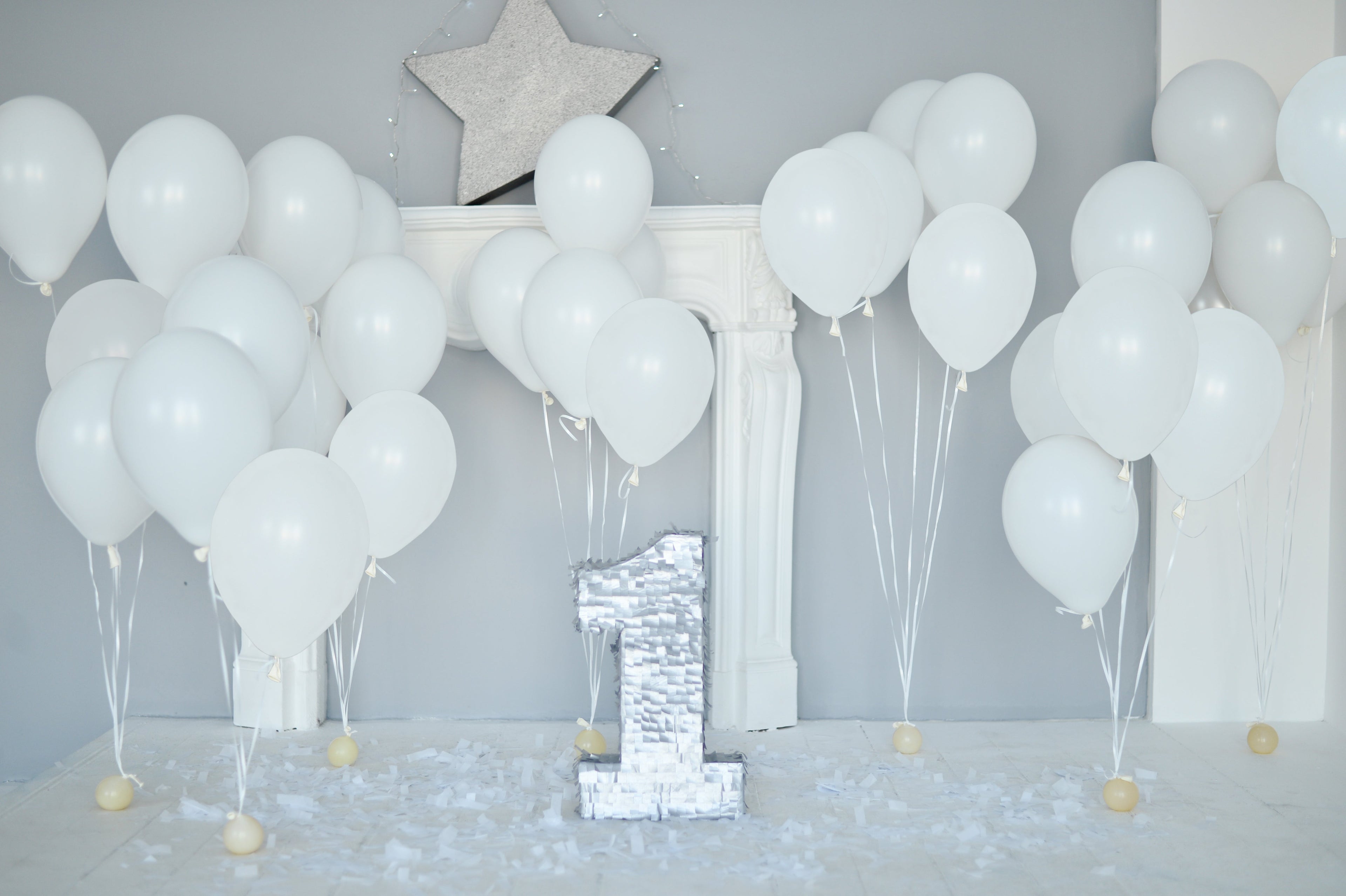 White Balloons - 12 Inch Latex Balloons