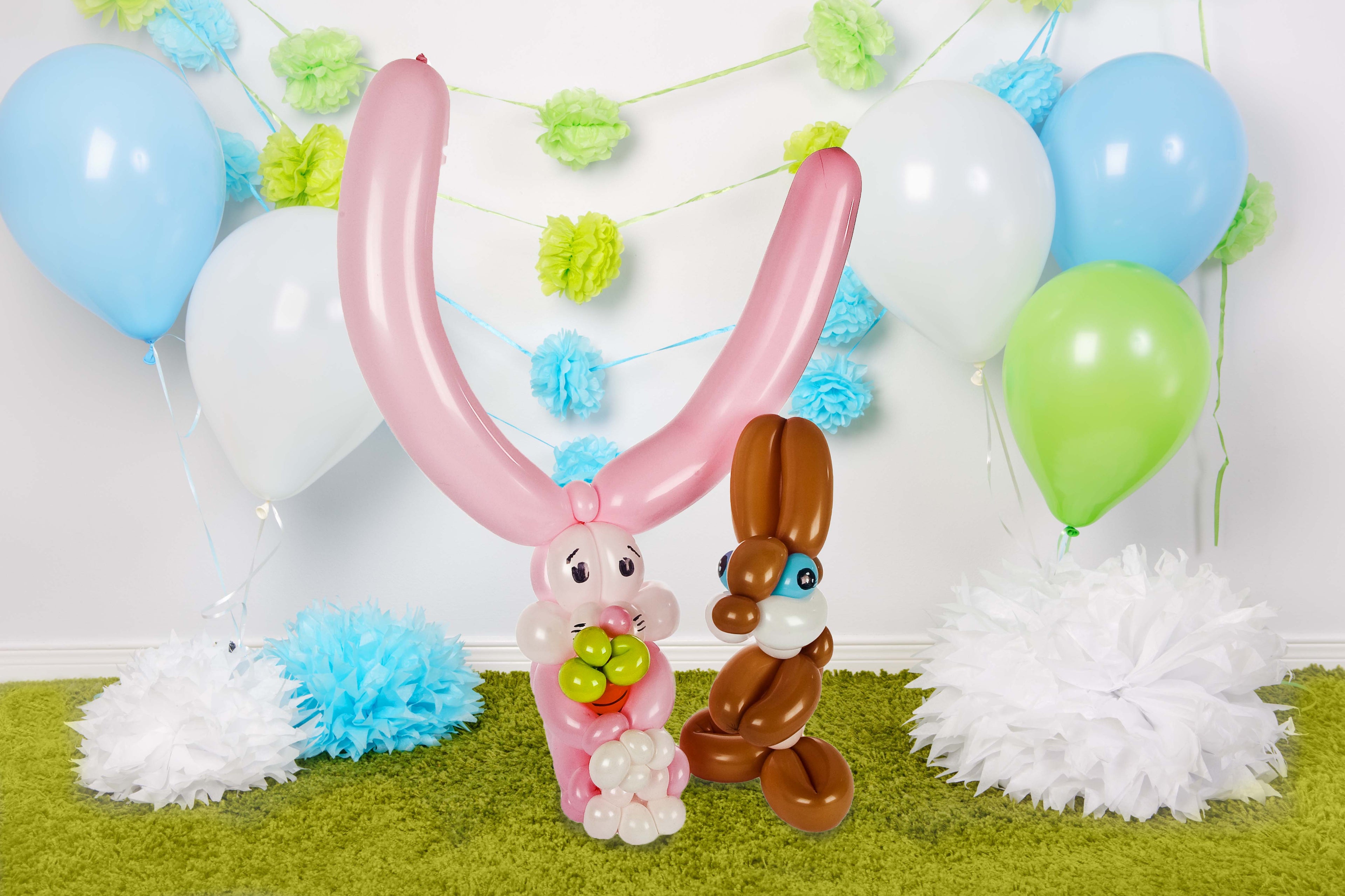 Brown Twisting Balloons - Long Balloons