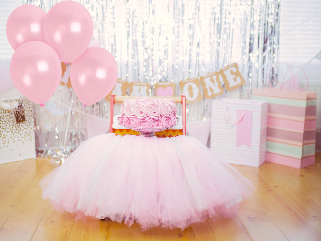 Pearlescent Light Pink Balloons - 12 Inch Latex Balloons