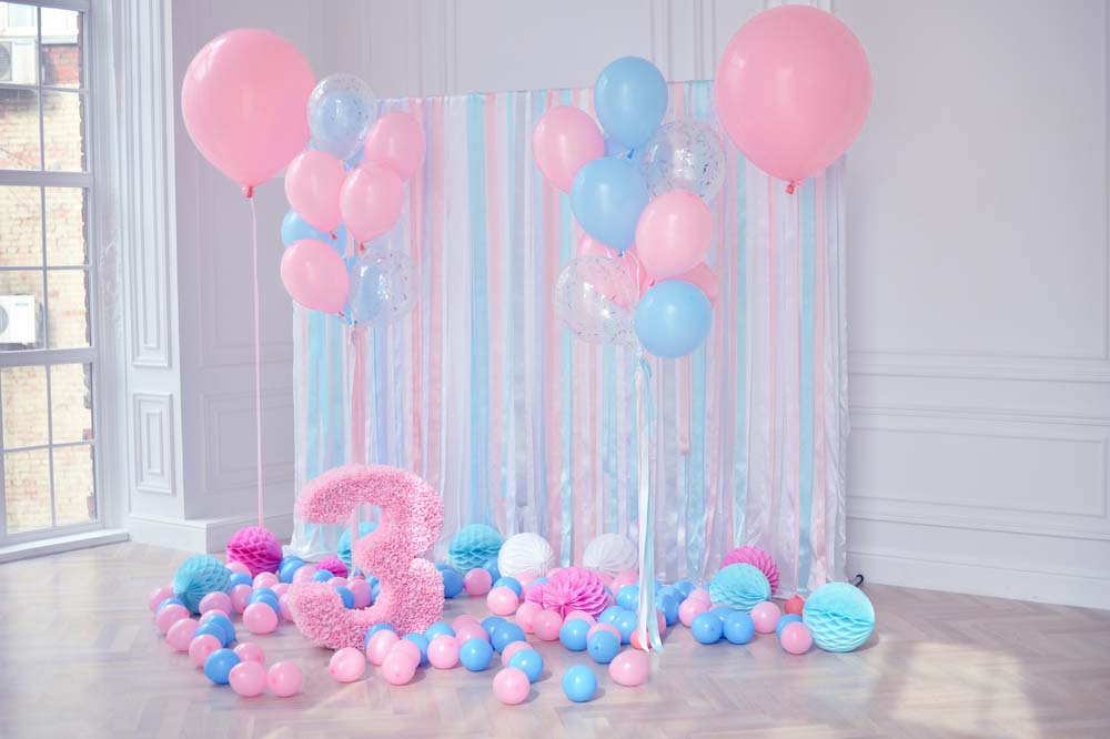 Macaron Red Balloons - 12 Inch Latex Balloons