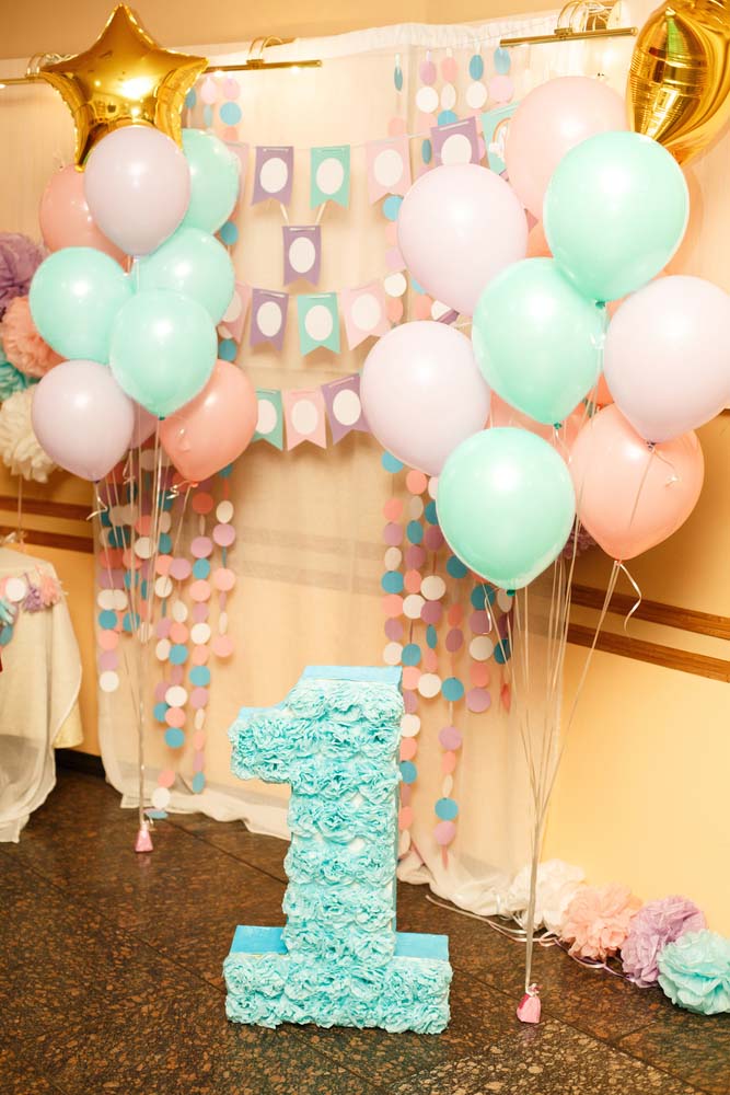 Macaron Mint Green Balloons - 12 Inch Latex Balloons