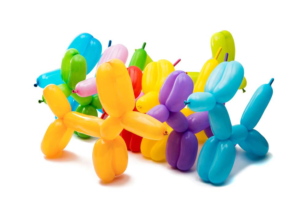 Light Orange Twisting Balloons - Long Balloons