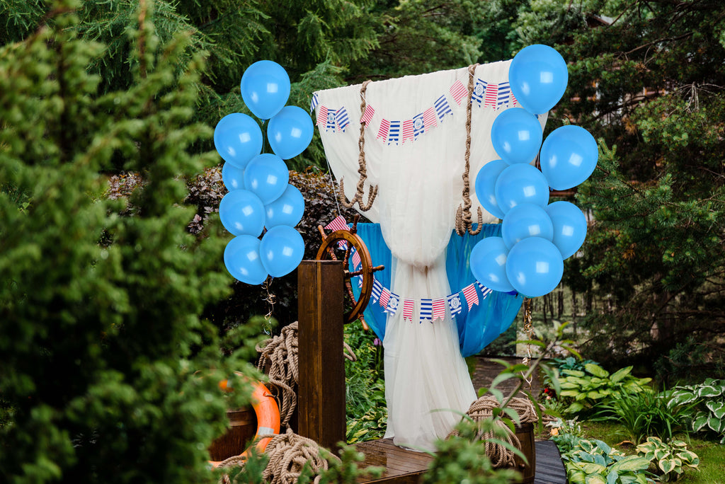 Light Blue Balloons - 12 Inch Latex Balloons