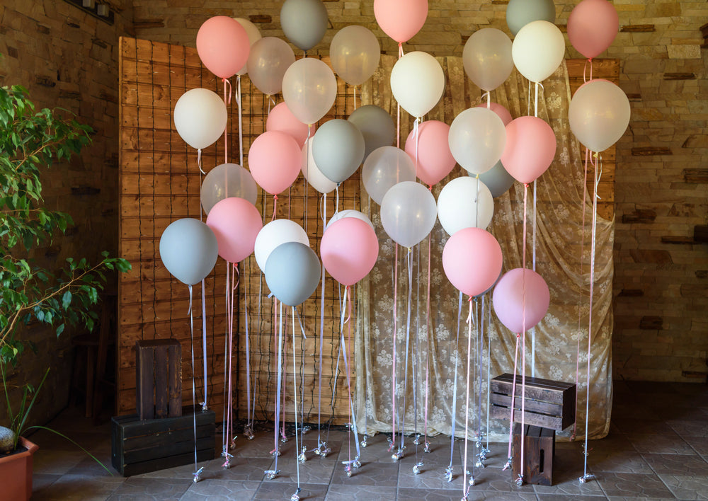 Grey Balloons - 10 Inch Latex Balloons