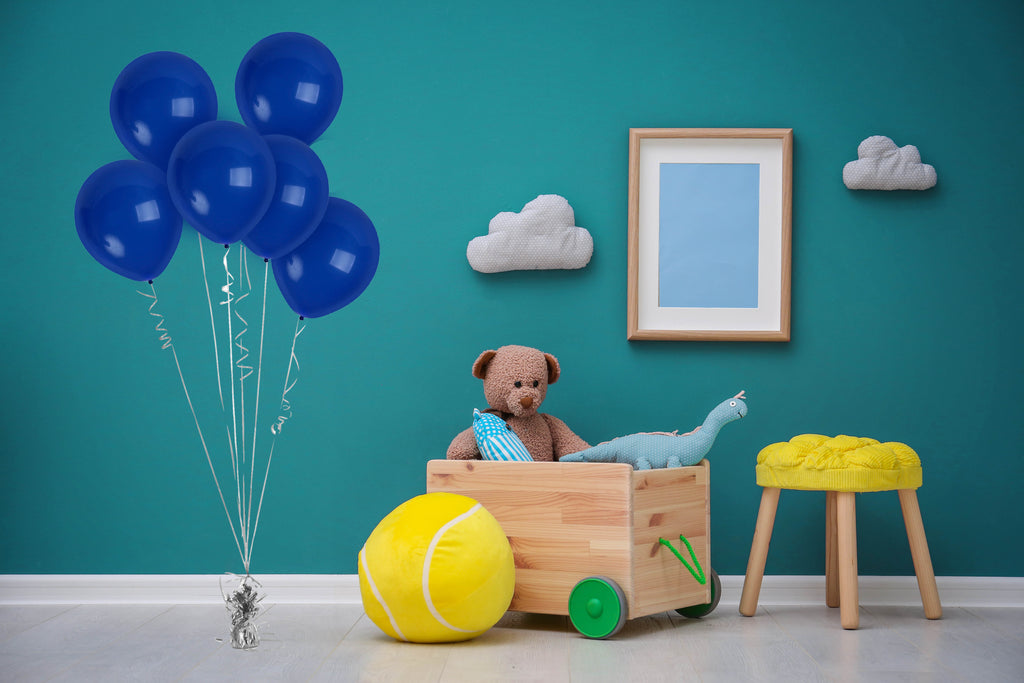 Royal Blue Balloons - 10 Inch Latex Balloons