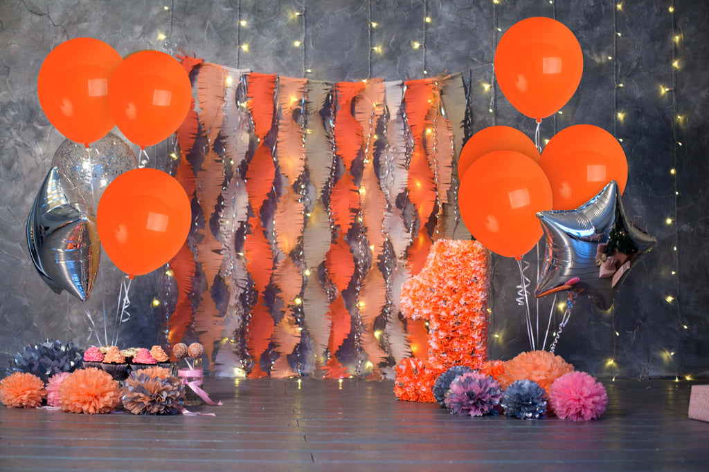 Orange Balloons - 12 Inch Latex Balloons