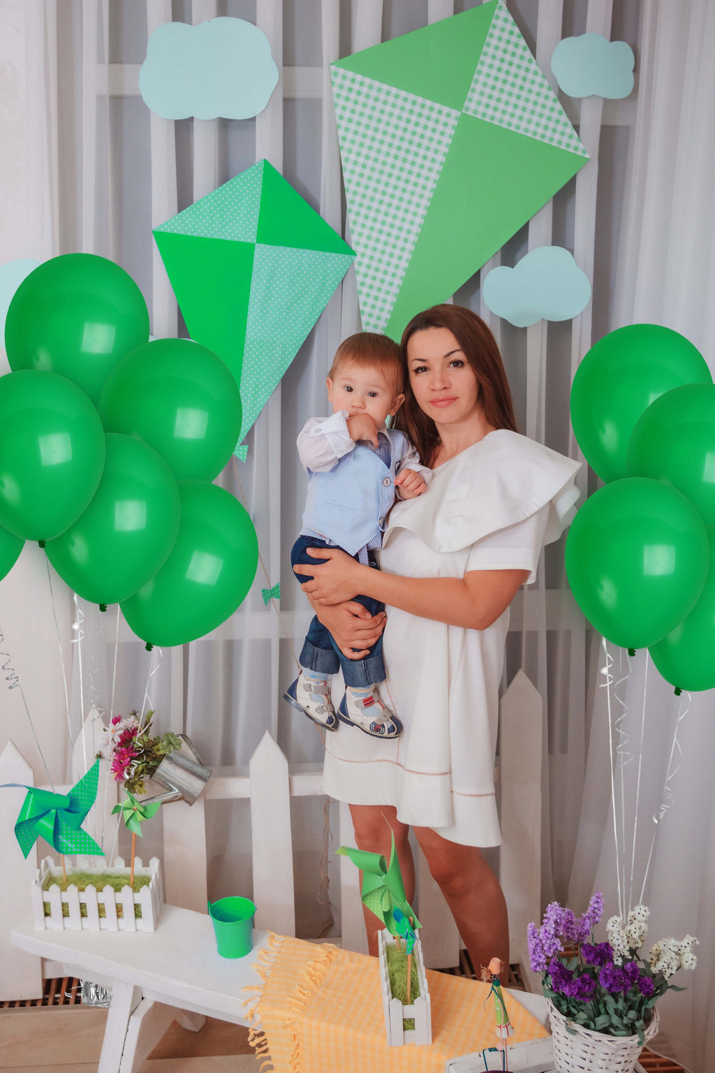 Dark Green Balloons - 12 Inch Latex Balloons