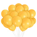 Dark Yellow Balloons - 12 Inch Latex Balloons