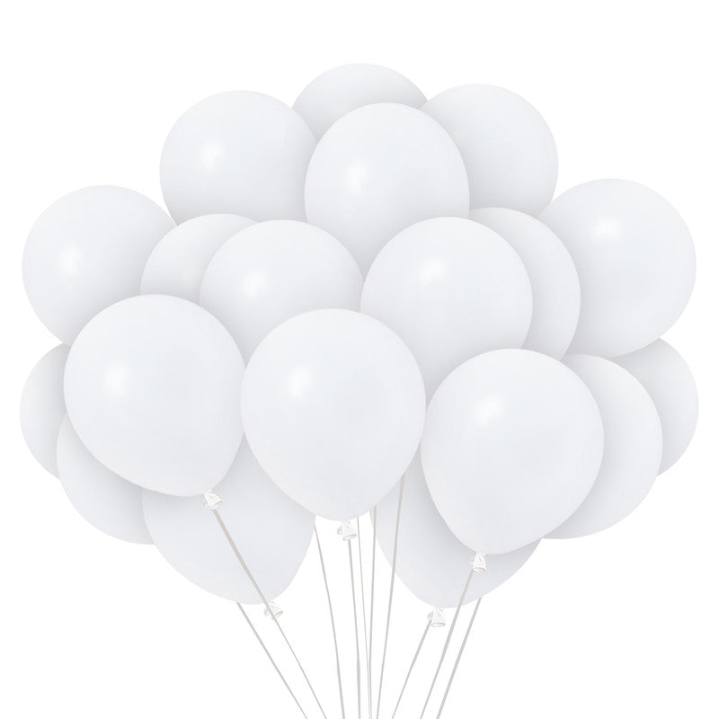 White Balloons - 12 Inch Latex Balloons
